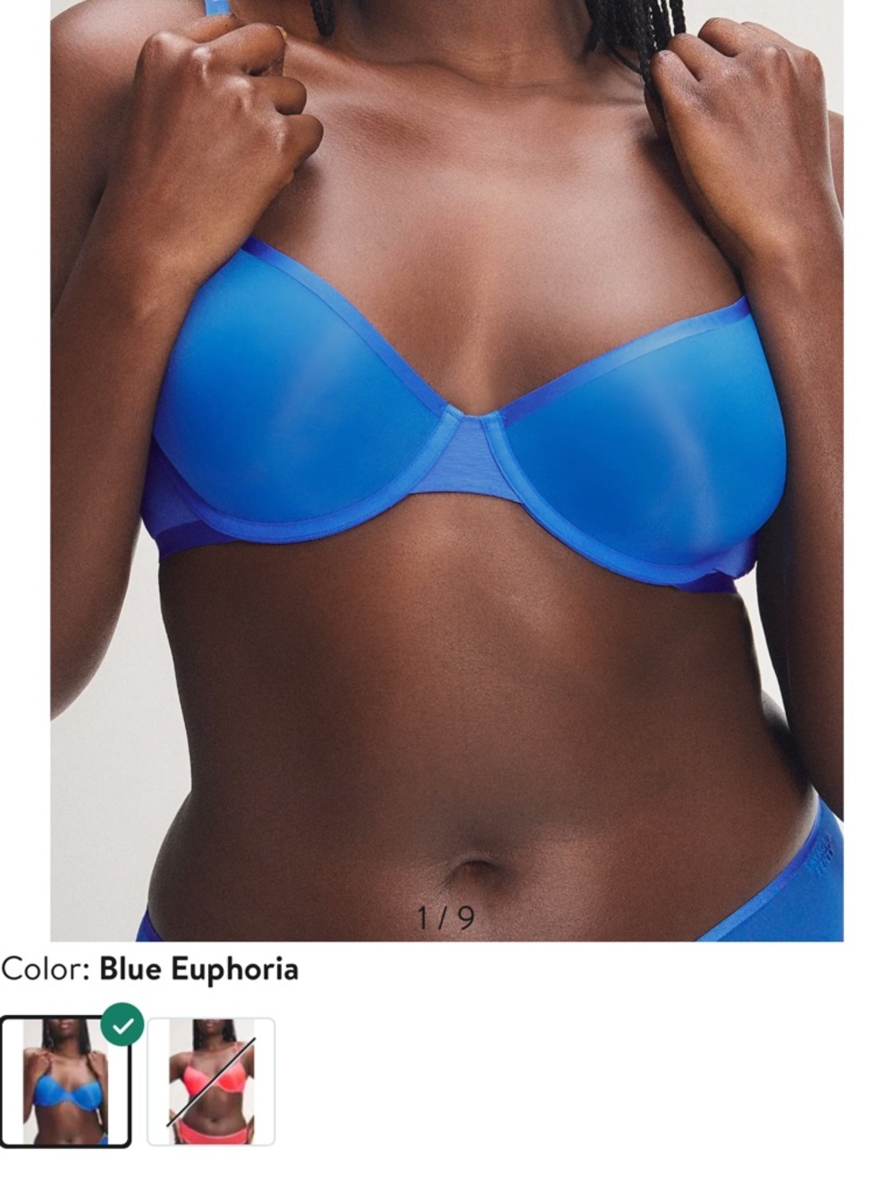 Savage X Fenty Blue Euphoria Underwire Bra